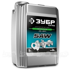 Масло минеральное Зубр Extra 5 л для смазки цепей в Тюмени