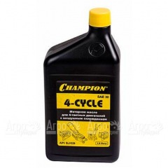 Масло минеральное Champion SAE 30 1 л для 4-тактных двигателей в Тюмени