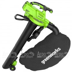 Воздуходувка аккумуляторная GreenWorks GD60BVII (без аккумулятора и зарядного устройства) в Тюмени