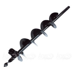 Бур (шнек) однозаходный 15х100 см для мотобура Caiman AG500-TB50, Oleo-Mac MTL51, MTL85R в Тюмени