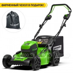 Газонокосилка аккумуляторная GreenWorks GD60LM51SPK4 в Тюмени