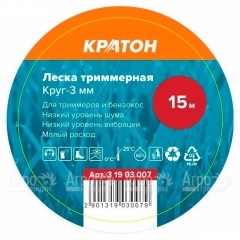 Леска триммерная Кратон Круг-3 мм в Тюмени