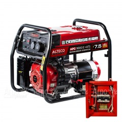 Бензогенератор Alteco APG 9800 E + ATS 7 кВт в Тюмени