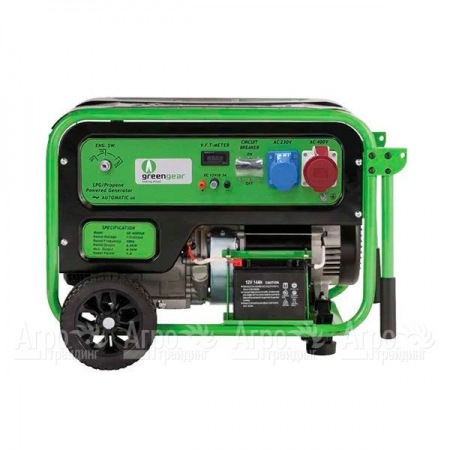 Газовый генератор GreenGear GE-6000T 6 кВт в Тюмени