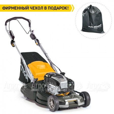 Газонокосилка бензиновая Stiga Twinclip 50 SVE-R B  в Тюмени