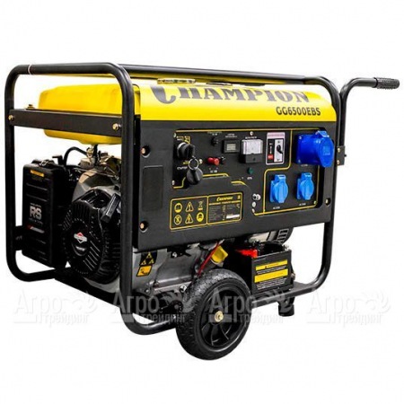 Бензогенератор Champion GG6500EBS 5 кВт в Тюмени