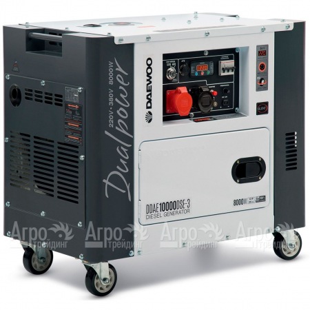 Дизельгенератор Daewoo DDAE 10000DSE-3 DUAL POWER 220=380 7.2 кВт в Тюмени