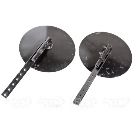 Окучник дисковый регулируемый, 450 мм для многофункциональных минитракторов Garden Scout (Скаут) T-12, T-15, T-24 в Тюмени