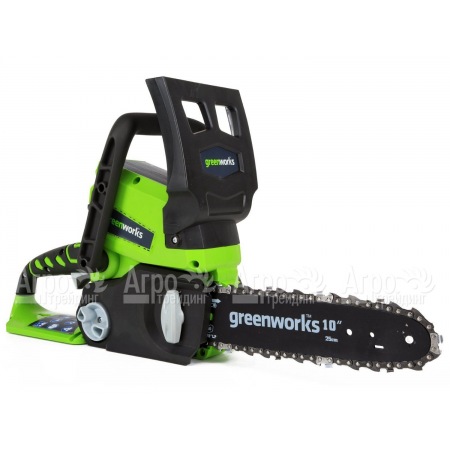 Аккумуляторная пила GreenWorks G24CS25K4-10" в Тюмени