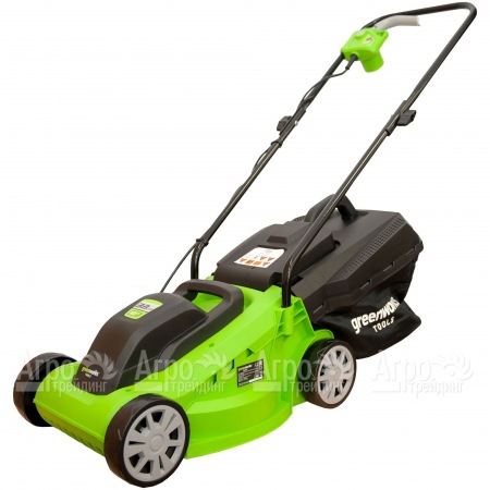 Газонокосилка электрическая GreenWorks GLM1232 1200 Вт в Тюмени