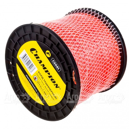 Корд триммерный Champion Square Twist Duo 3.0мм, 168м (витой квадрат)+нож  в Тюмени