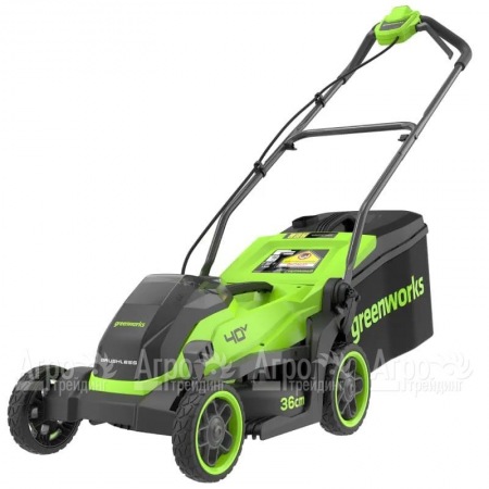 Газонокосилка аккумуляторная GreenWorks GD40LM361 (без аккумулятора и зарядного устройства) в Тюмени