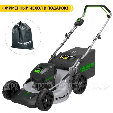 Газонокосилка аккумуляторная GreenWorks GC82LM46K5  в Тюмени