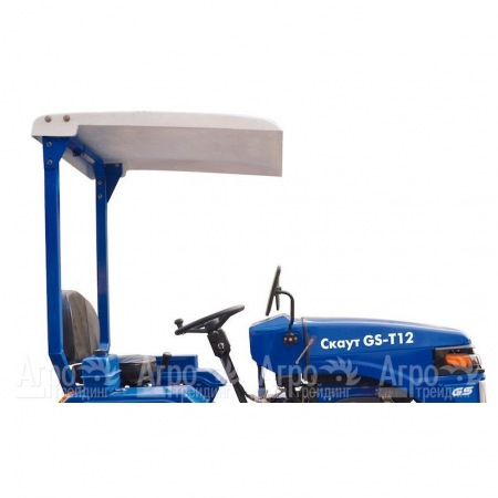 Дуга безопасности + навес для Garden Scout (Скаут) T-12, T-15 VT, T-24 в Тюмени