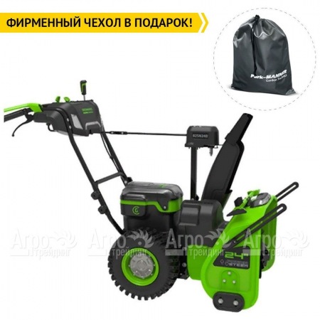 Снегоуборщик аккумуляторный GreenWorks GD82ST56 (без батареи и зарядного устройства)  в Тюмени