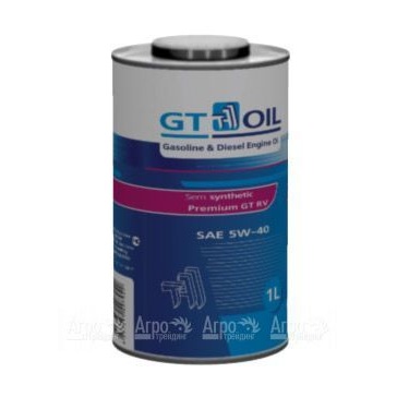 Моторное масло GT OIL 5W40, 10W30, 10 W 40, 1 л для 4-х тактных двигателей в Тюмени