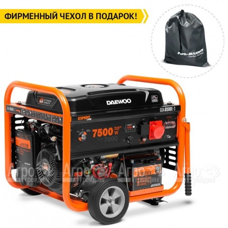 Бензогенератор Daewoo GDA 8500E-3 7 кВт в Тюмени