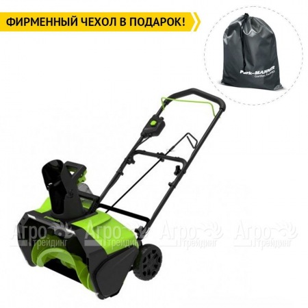 Снегоуборщик аккумуляторный GreenWorks G40ST40 (без аккумулятора и зарядного устройства) в Тюмени