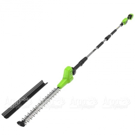 Аккумуляторный кусторез GreenWorks G24PH511 (без аккумулятора и зарядного устройства) в Тюмени