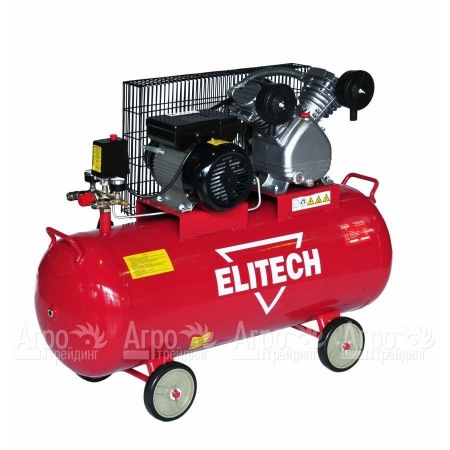 Компрессор поршневой масляный Elitech КПР 100/400/2.2 (E0504.001.00) в Тюмени