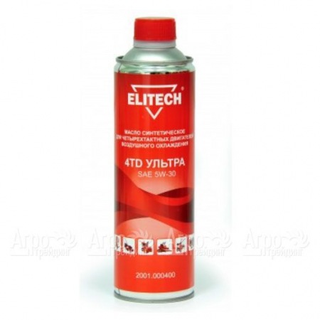 Масло моторное Elitech 2001.000400 SAE 5W-30 0.6 л для 4-х тактных двигателей в Тюмени