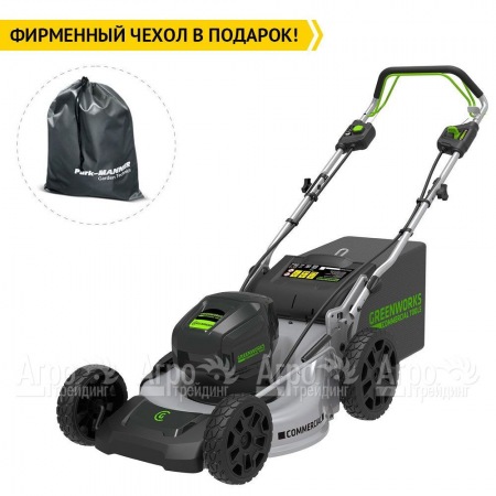 Газонокосилка аккумуляторная GreenWorks GC82LM46SP (без батареи и зарядного устройства) в Тюмени