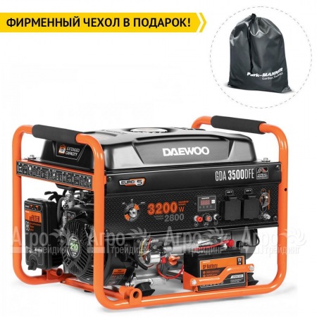 Бензогенератор Daewoo GDA 3500DFE 2.8 кВт в Тюмени