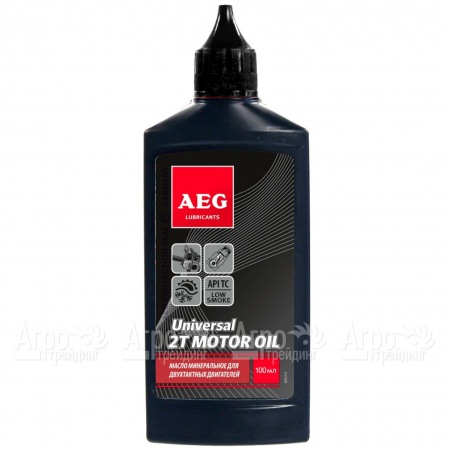 Масло минеральное AEG Universal 2T Motor Oil API TC 100 мл для 2-х тактных двигателей в Тюмени