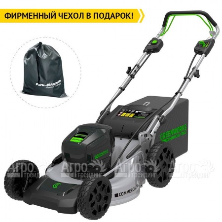 Газонокосилка аккумуляторная GreenWorks GC82LM46SPK5  в Тюмени