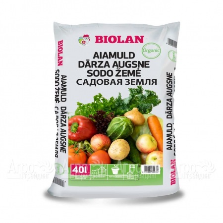 Садовая земля Organic Biolan 40 л в Тюмени