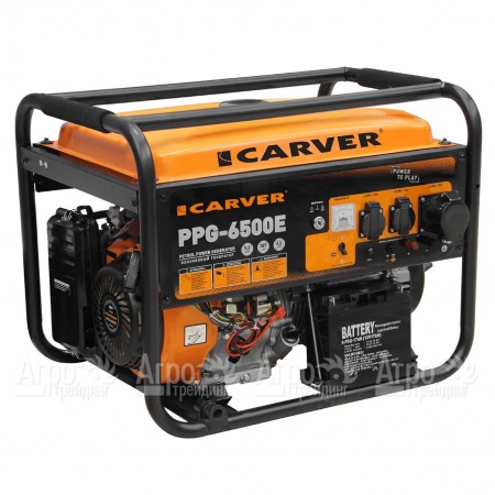 Бензогенератор Carver PPG-6500E 5 кВт в Тюмени