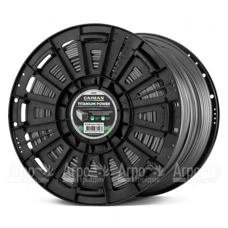 Профессиональная леска Titanium Power квадрат 3.5 мм 632 м для триммеров Caiman  в Тюмени