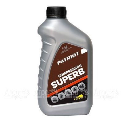 Масло Patriot Compressor OIL GTD 250/VG 100 0.946 л для компрессоров в Тюмени