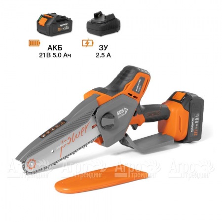 Аккумуляторная пила Daewoo DACS 821Li SET 8" в Тюмени