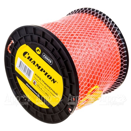 Корд триммерный Champion Square Twist Duo 2.4мм, 262м (витой квадрат)+нож  в Тюмени