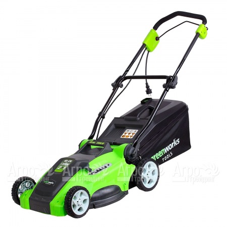 Газонокосилка электрическая GreenWorks GLM1240 1200 Вт в Тюмени