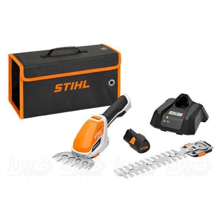 Аккумуляторные ножницы для кустарников Stihl HSA 26 SET c АКБ AS2 и ЗУ AL1 в Тюмени