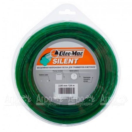 Леска 2.0 мм 126 м Black Titanium Twist для триммеров Oleo-Mac  в Тюмени