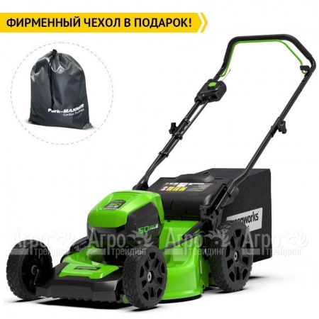 Газонокосилка аккумуляторная GreenWorks GD60LM46HP (без батареи и зарядного устройства) в Тюмени