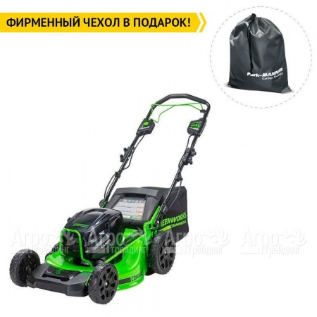 Газонокосилка аккумуляторная GreenWorks GC82HPLM51  в Тюмени