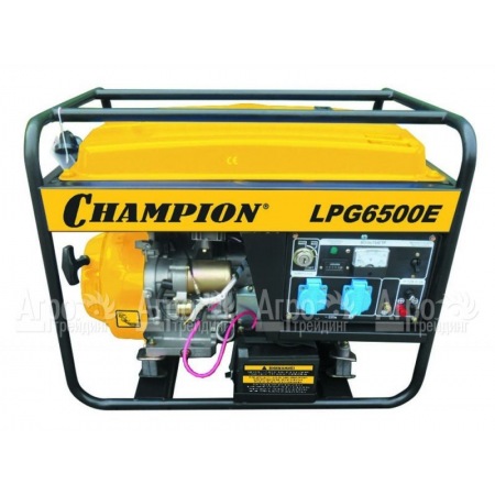 Бензин-газовый генератор Champion LPG6500E 5 кВт в Тюмени