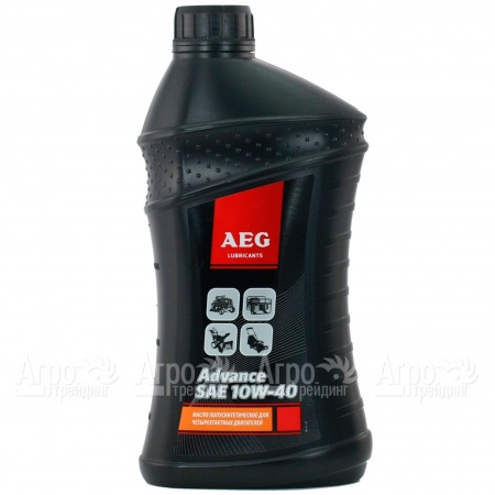 Масло п/с AEG Advance SAE 10W40 API SJCF 0.6 л для 4-х тактных двигателей в Тюмени