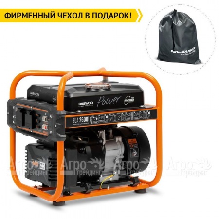 Бензогенератор инверторный Daewoo GDA 2600i 2 кВт в Тюмени