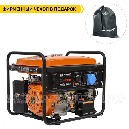 Бензогенератор Daewoo GDA 6500E 5 кВт в Тюмени