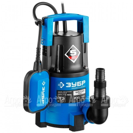 Дренажный насос Зубр НПЧ-Т3-400  в Тюмени