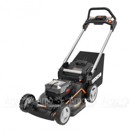 Газонокосилка аккумуляторная Worx WG749E в Тюмени