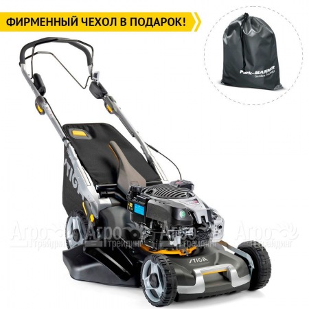 Газонокосилка бензиновая Stiga Twinclip 55 SVEQ H  в Тюмени