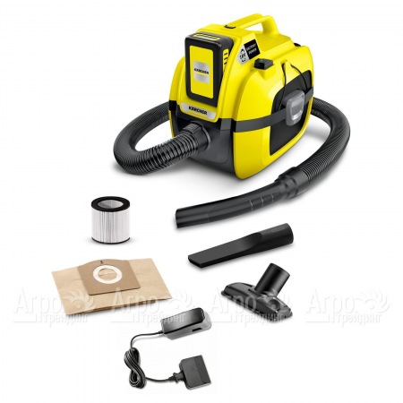 Хозяйственный пылесос Karcher WD 1 Compact Battery (без аккумулятора и зарядного устройства) в Тюмени