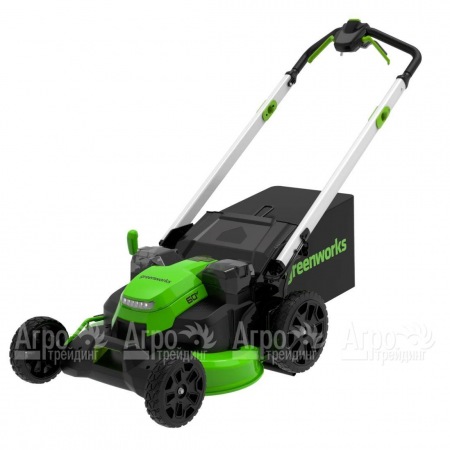 Газонокосилка аккумуляторная GreenWorks GD60LM61 (без аккумулятора и зарядного устройства)  в Тюмени