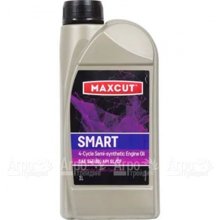 Масло MaxCUT Smart 4T Semi-Synthetic, 1 л для 4-х тактных двигателей в Тюмени